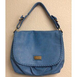 Hayden Harnett Turquoise Leather Bag Purse NEW Shoulder Blue